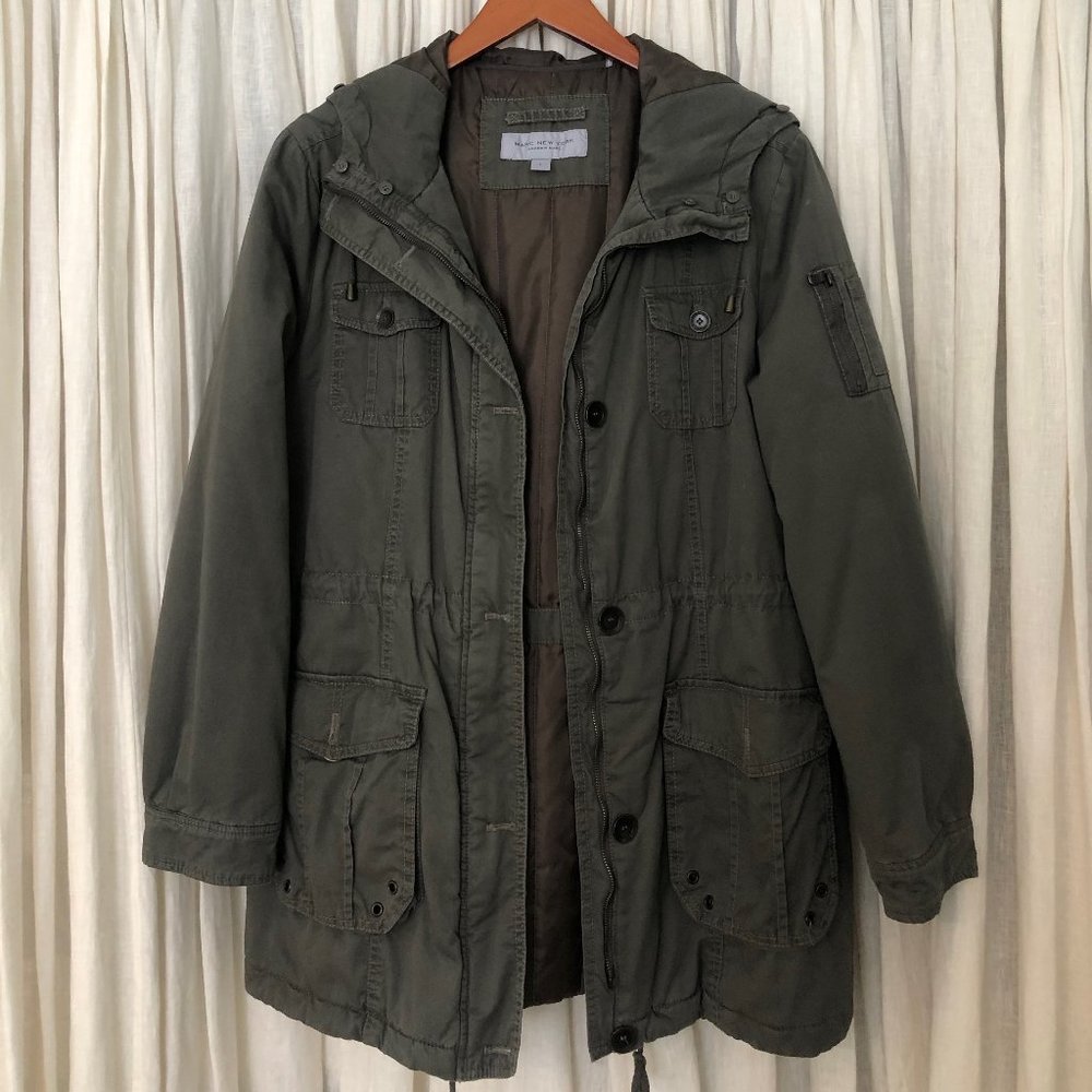 Marc New York Green Utility Parka